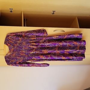 Medium Retro Satin Evening Dress